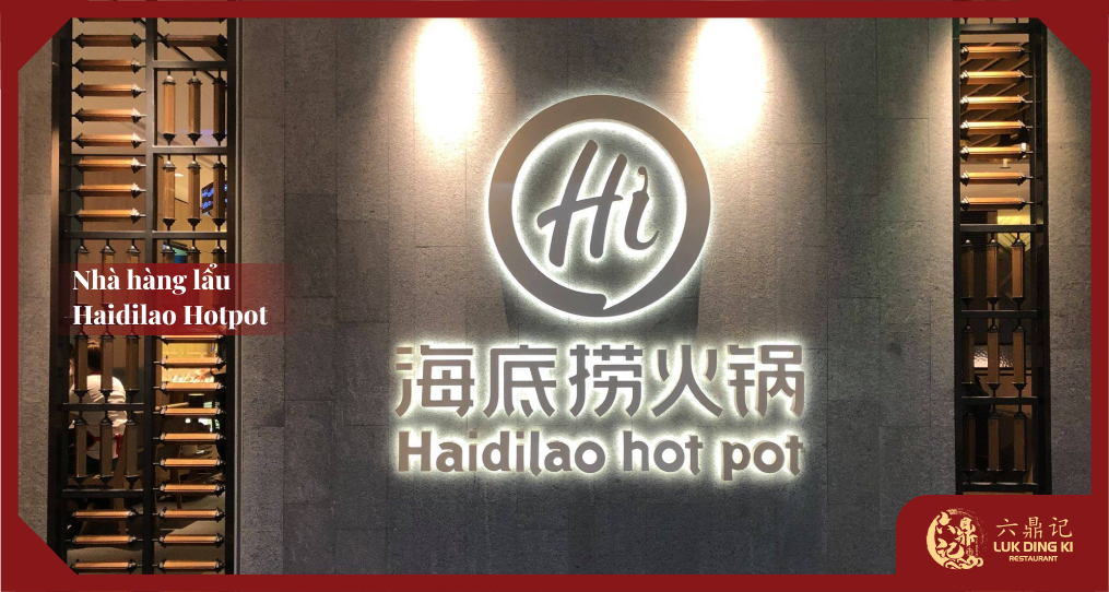 Nhà hàng lẩu Haidilao Hotpot với không gian hiện đại và dịch vụ 5 sao tại Vincom